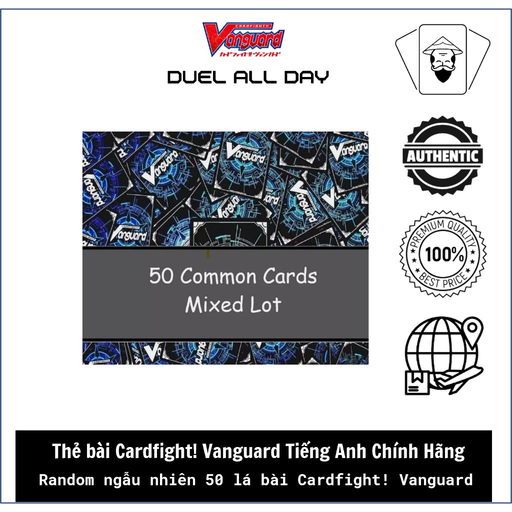 Random Vanguard English - 100 cards